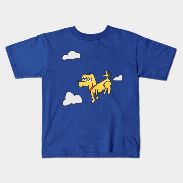 The Flying Dog Kids T-Shirt by tamir2503